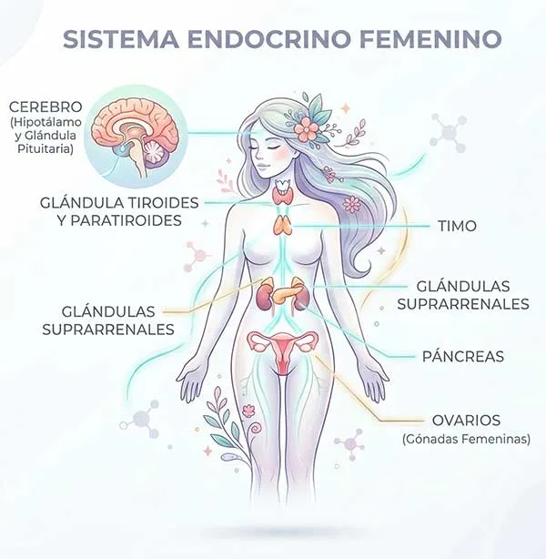 Sistema endocrino femenino