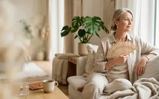 Mujer en la etapa de la menopausia