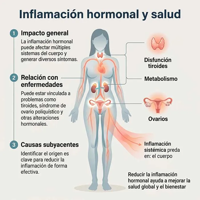 Qué es la inflamación hormonal