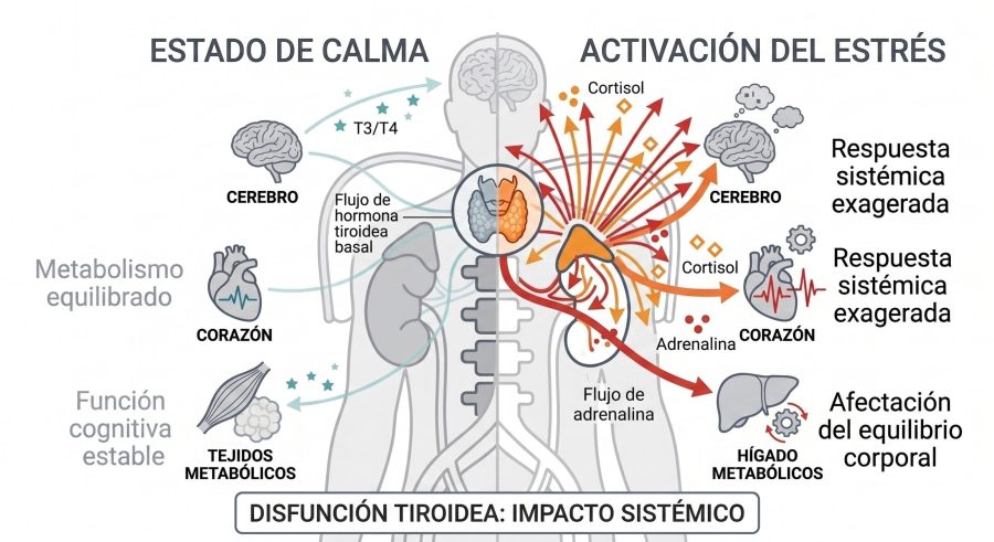 disfunción tiroidea